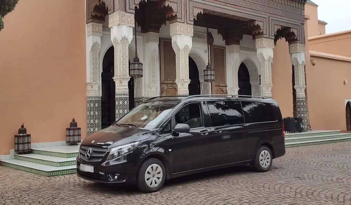 Comfortable van for Morocco family tours